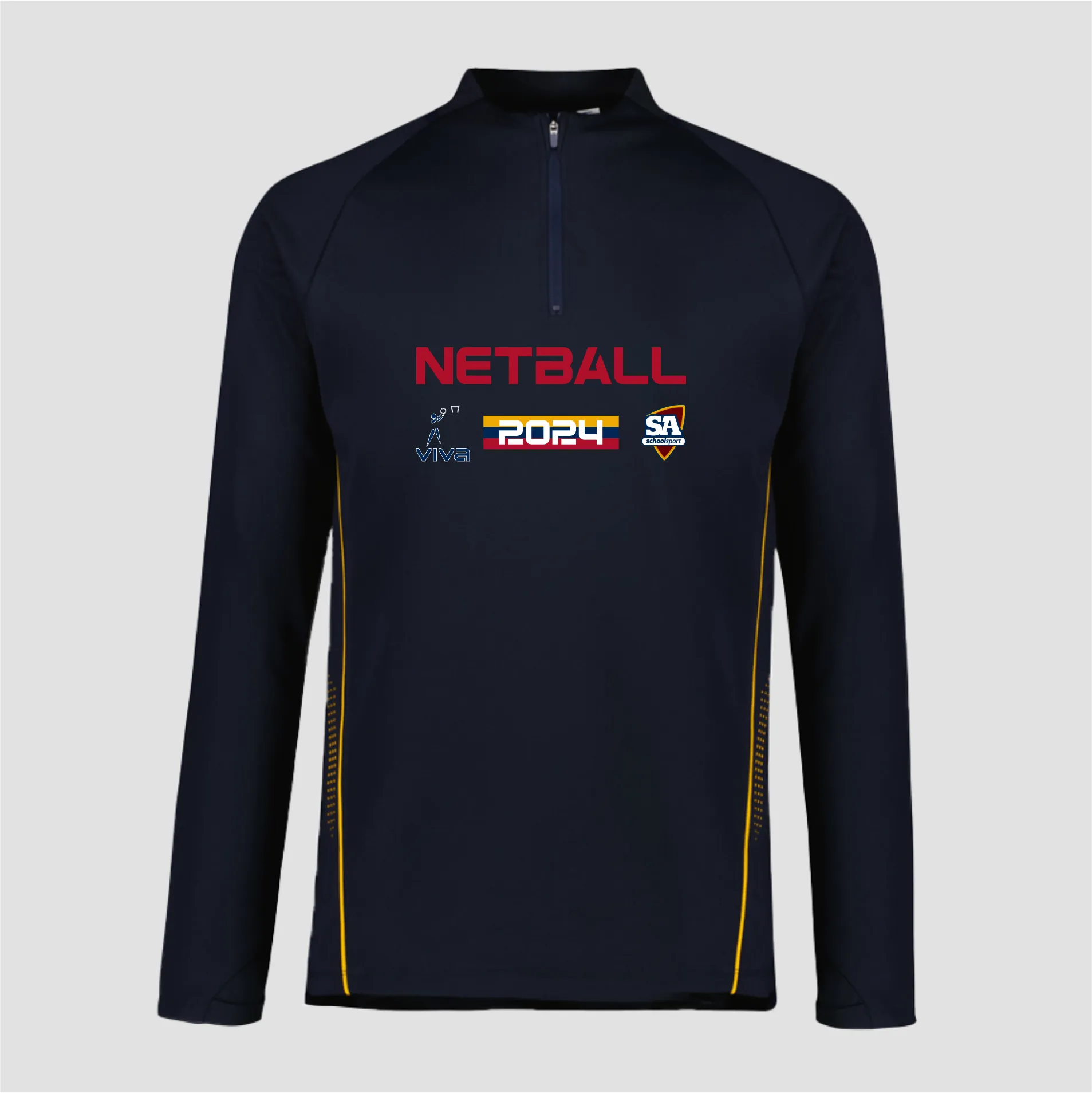 SSSA NETBALL EVENT QTR ZIP JACKET