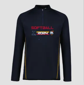 SSSA SOFTBALL EVENT QTR ZIP JACKET