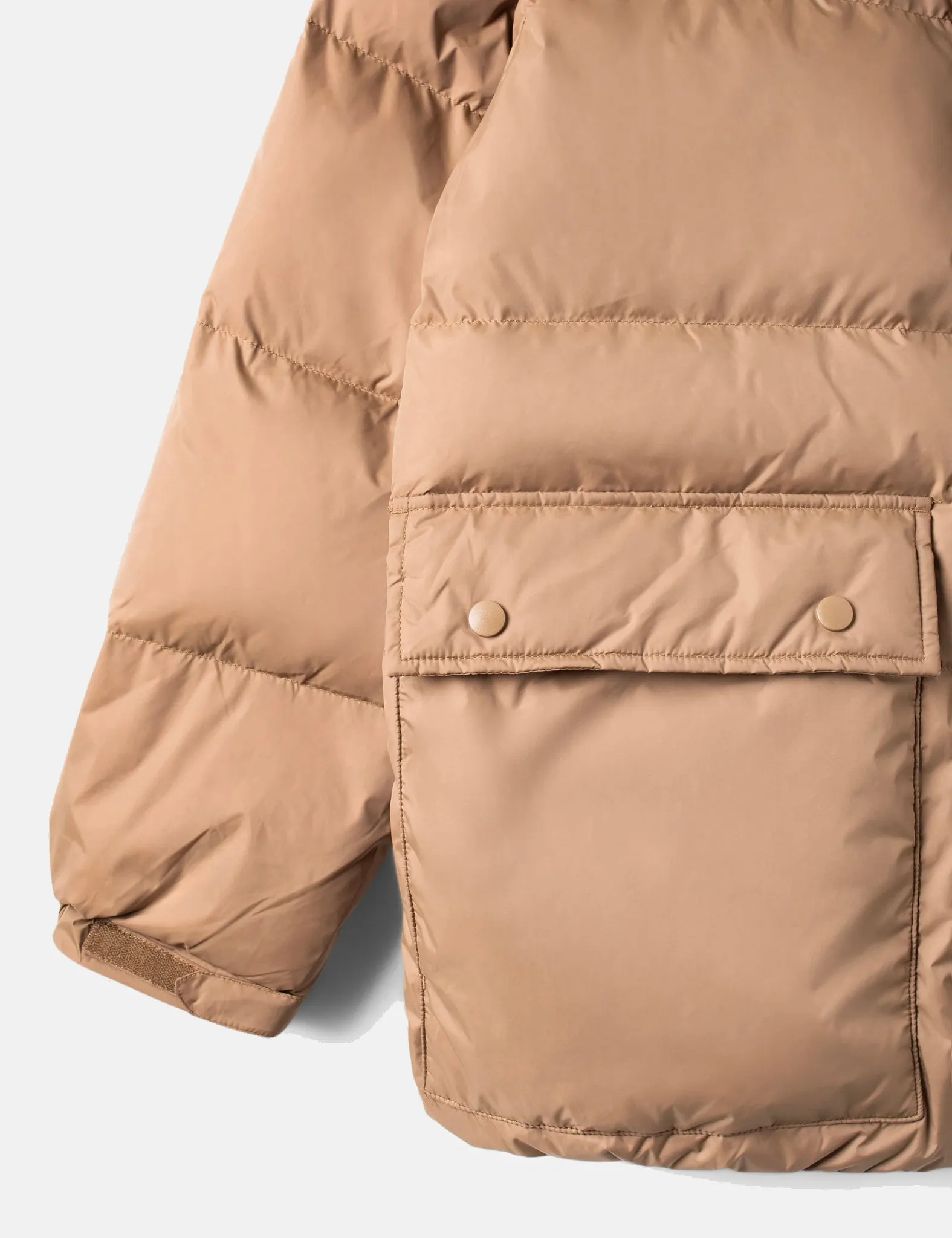 Stan Ray Down Jacket (Removable Hood) - Dusk Khaki