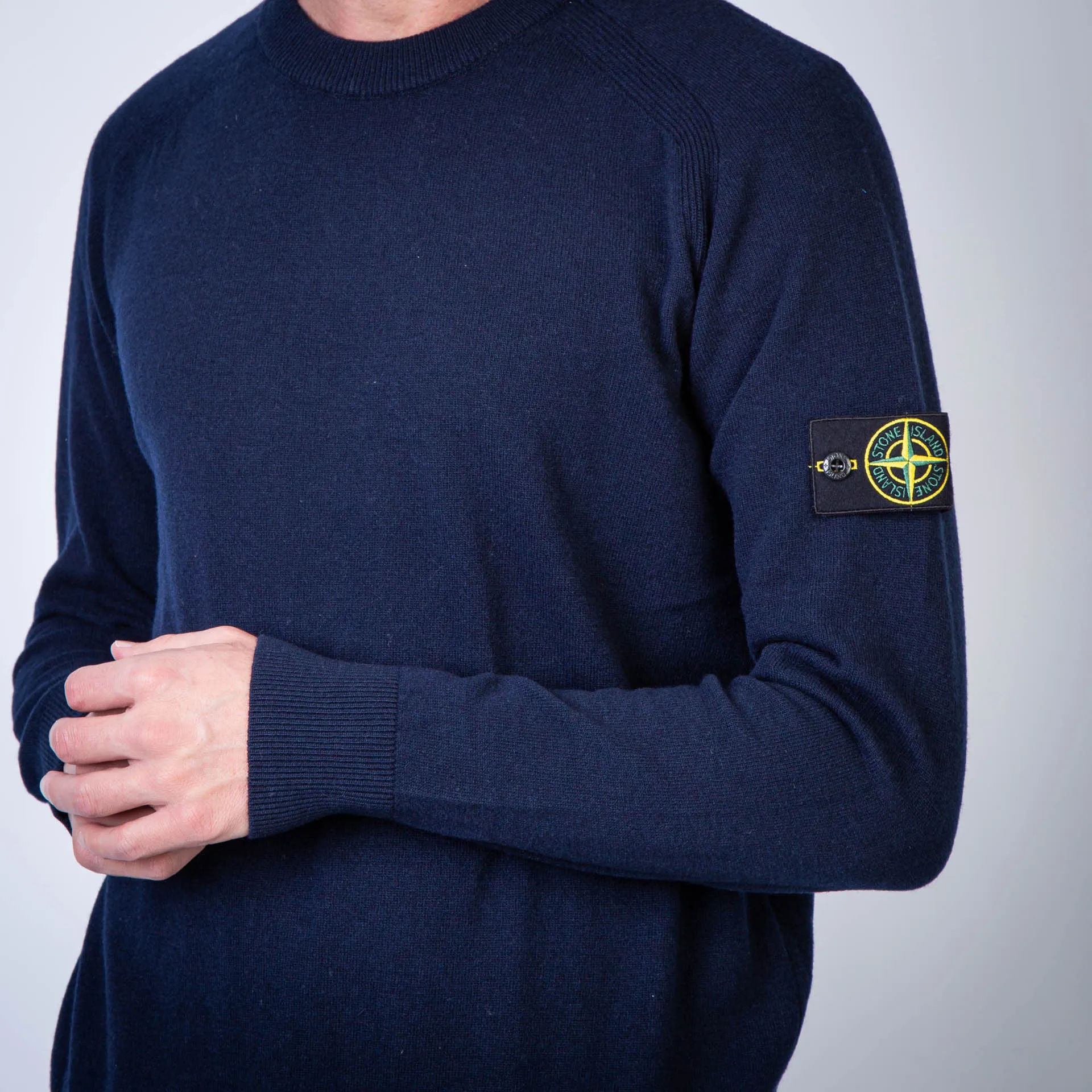 STONE ISLAND SWEATER 8115545B4 V0020 BLUE