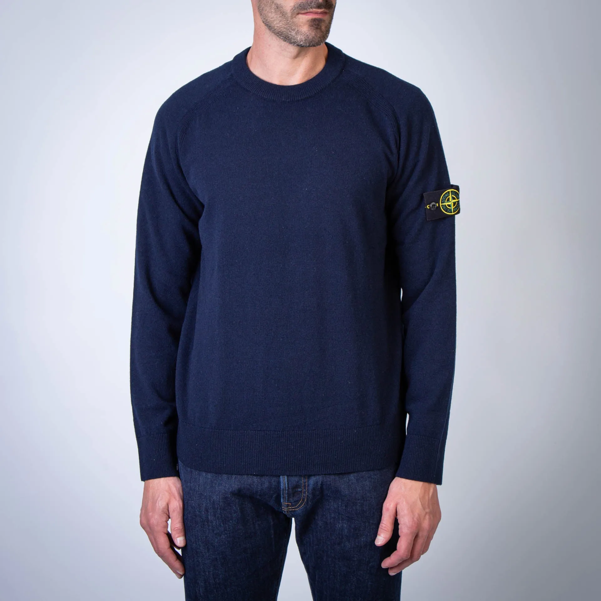 STONE ISLAND SWEATER 8115545B4 V0020 BLUE