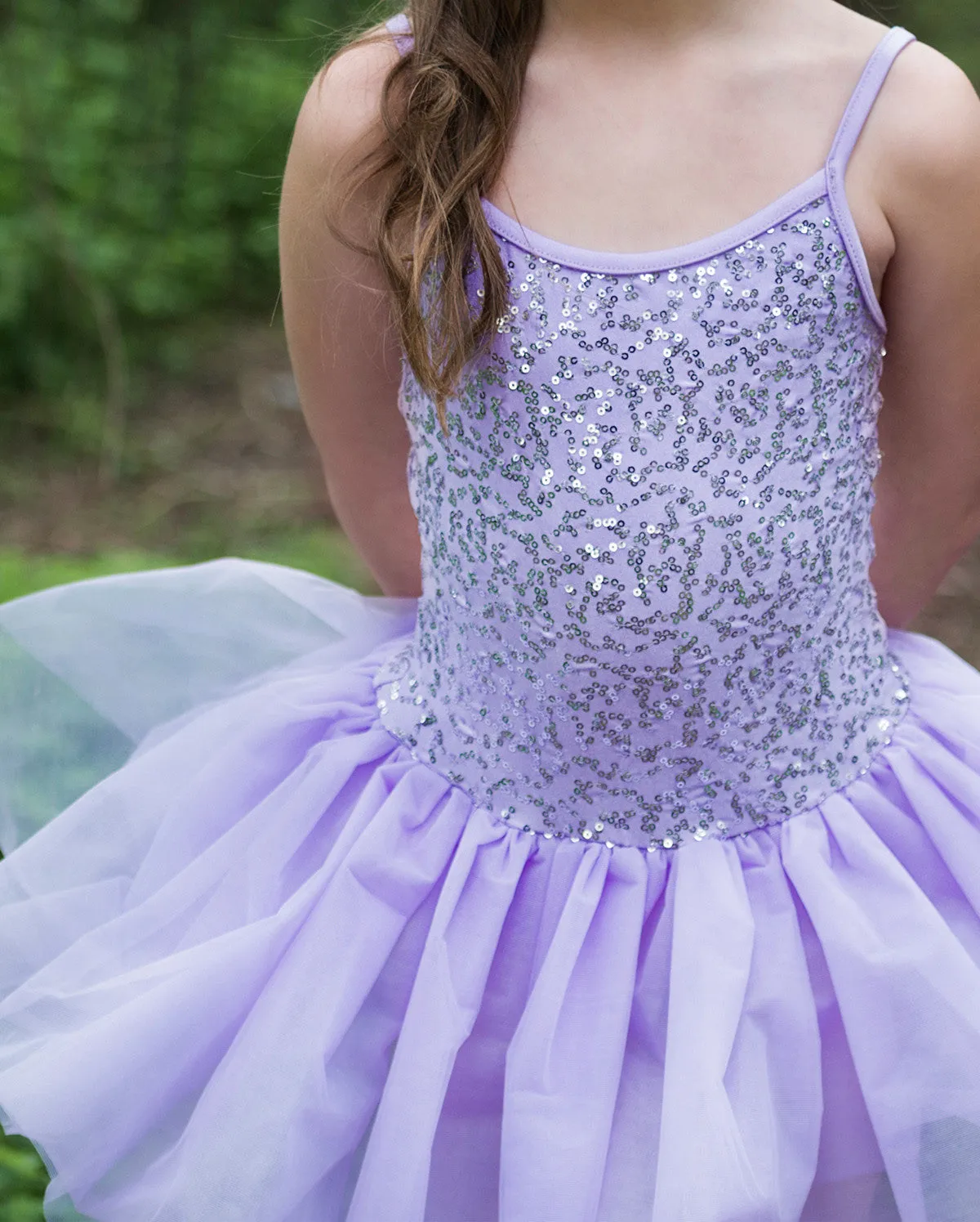 Studio 7, Sequin Tutu Dress, Lilac, Childs, CHTU04