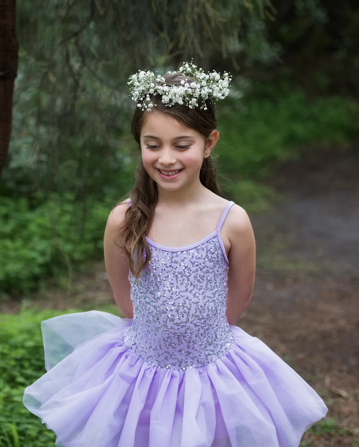 Studio 7, Sequin Tutu Dress, Lilac, Childs, CHTU04