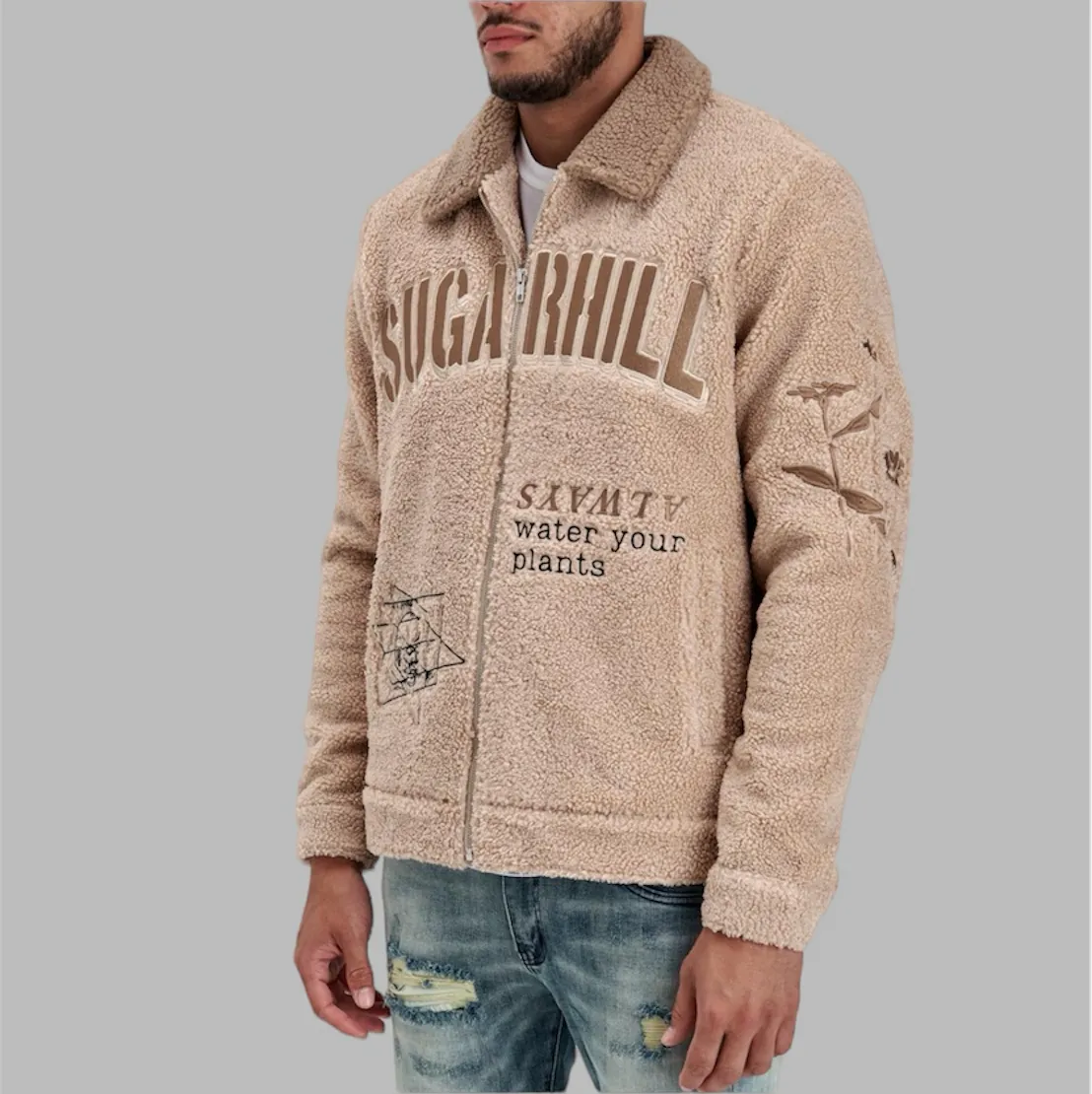 Sugarhill Growth Sherpa Jacket Sand