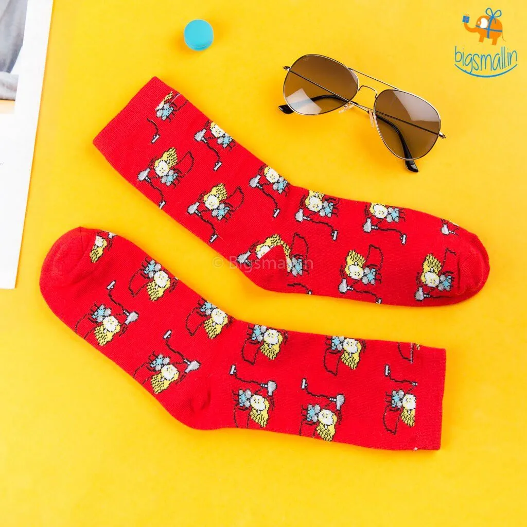 Superhero Crew Socks