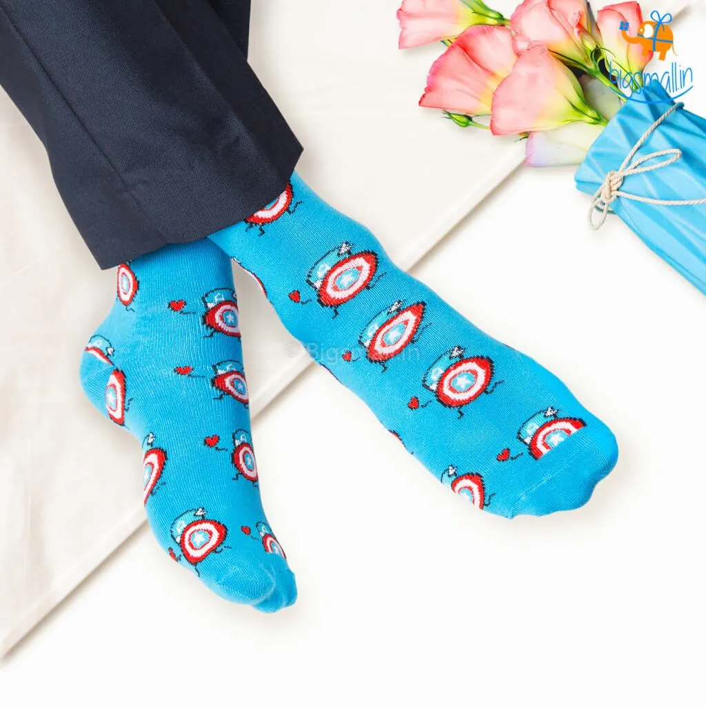 Superhero Crew Socks