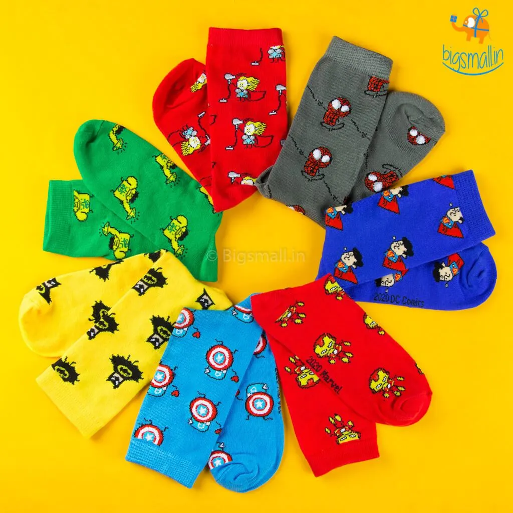 Superhero Crew Socks