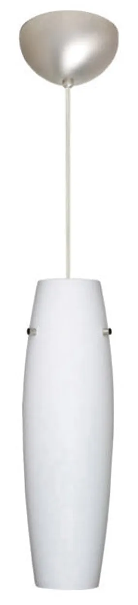 Suzi 1-Light Pendant in Satin Nickel