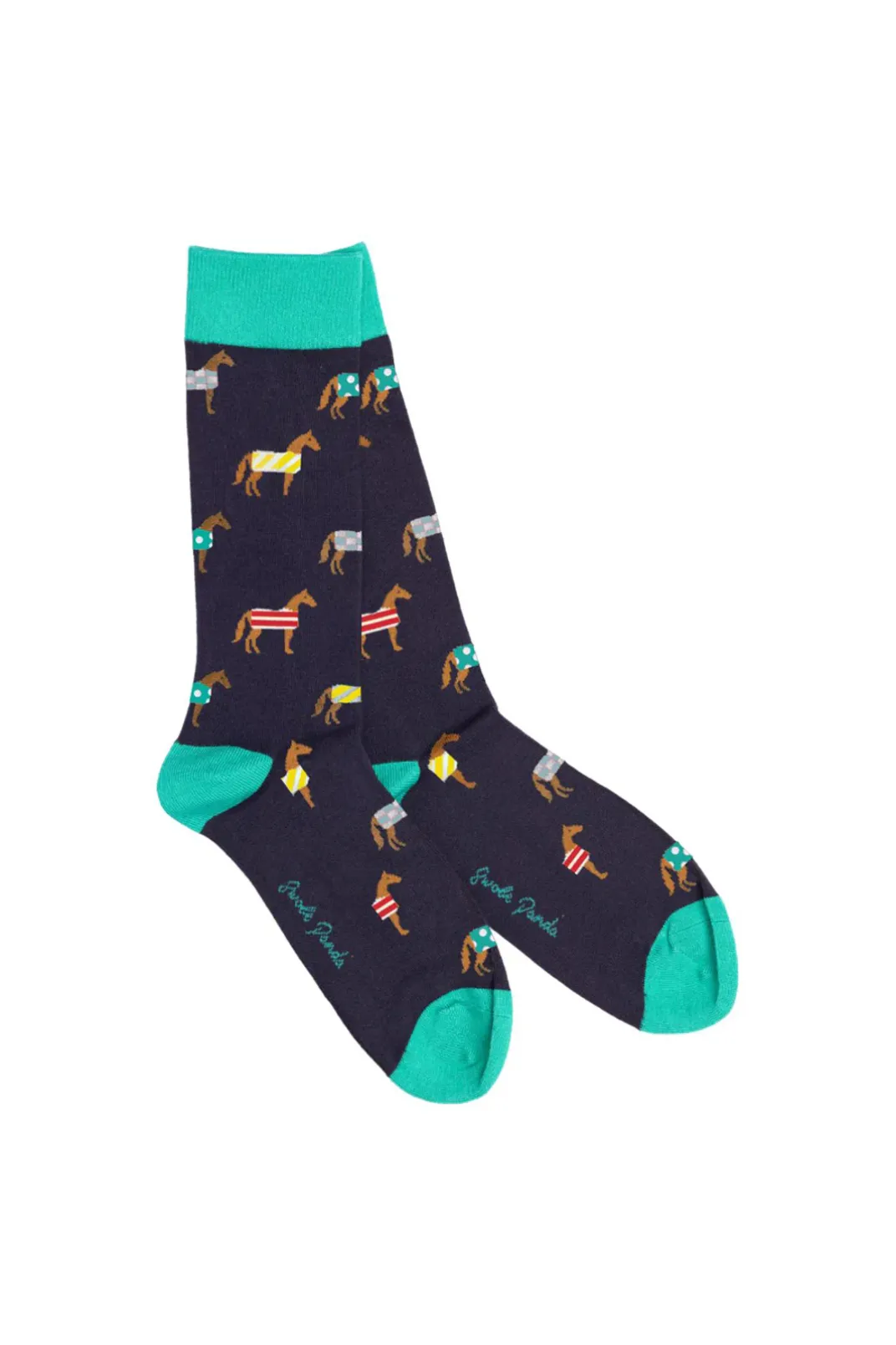 Swole Panda Horse Socks (4-7)