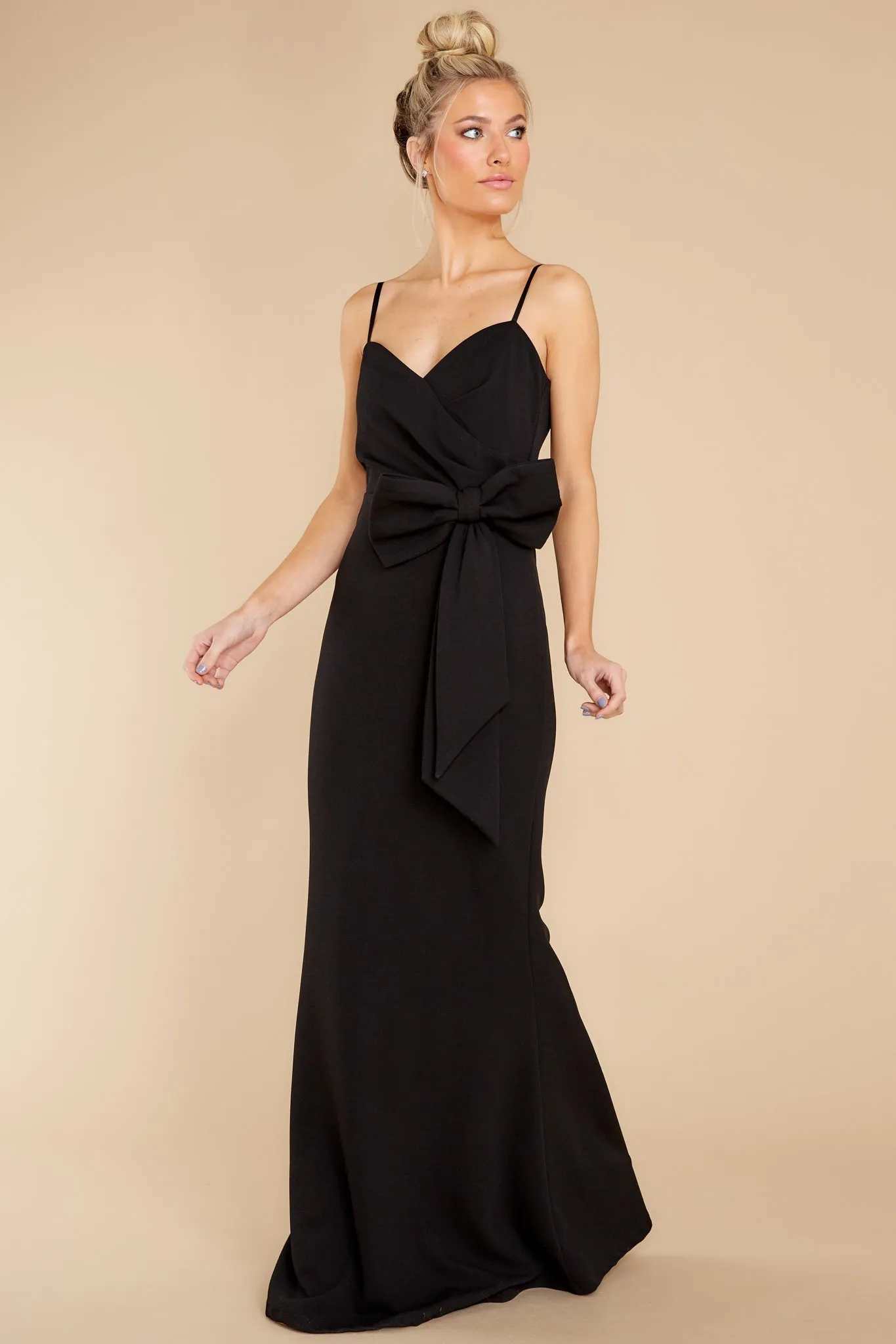 The Perfect Choice Black Maxi Dress