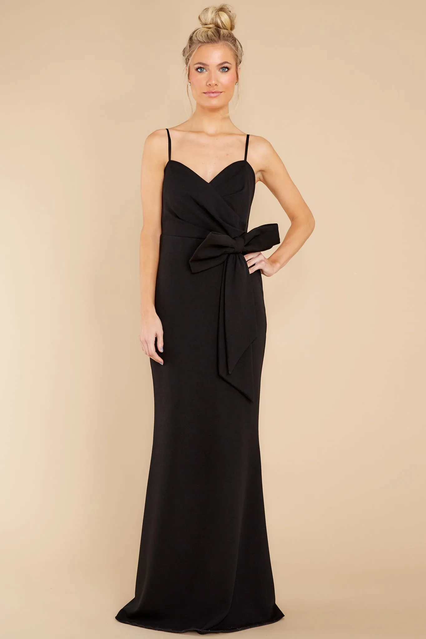 The Perfect Choice Black Maxi Dress