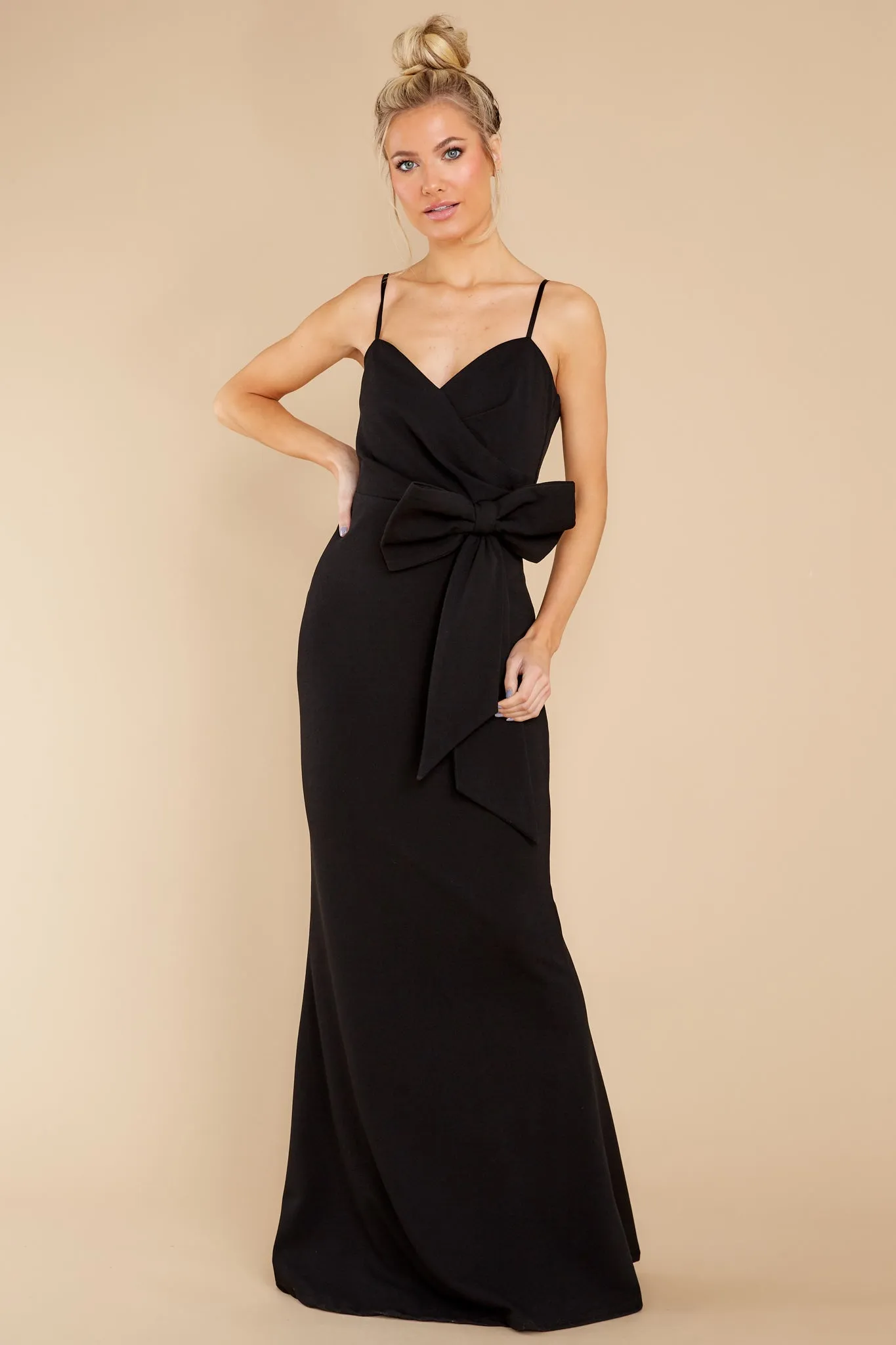 The Perfect Choice Black Maxi Dress