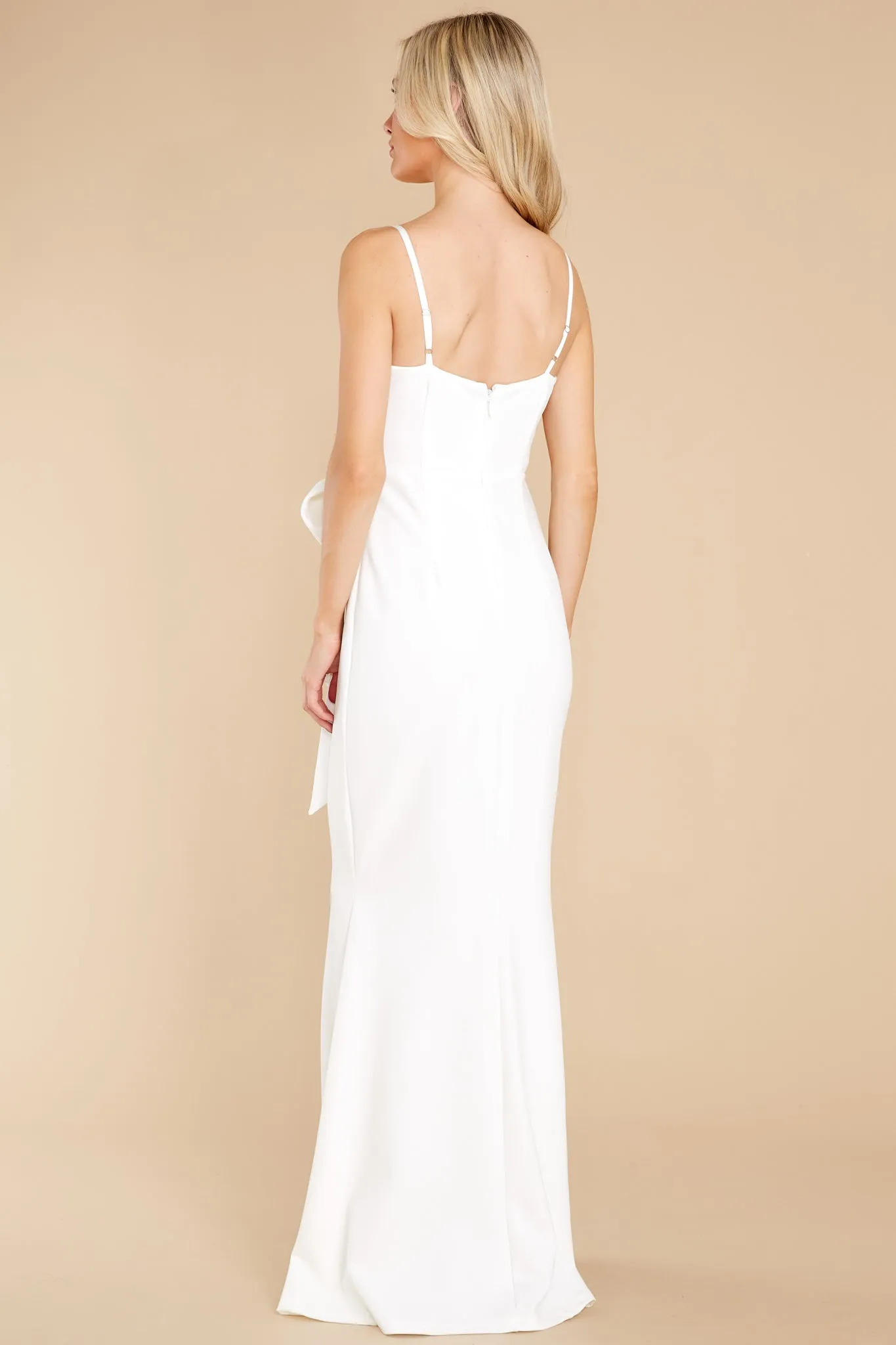 The Perfect Choice White Maxi Dress