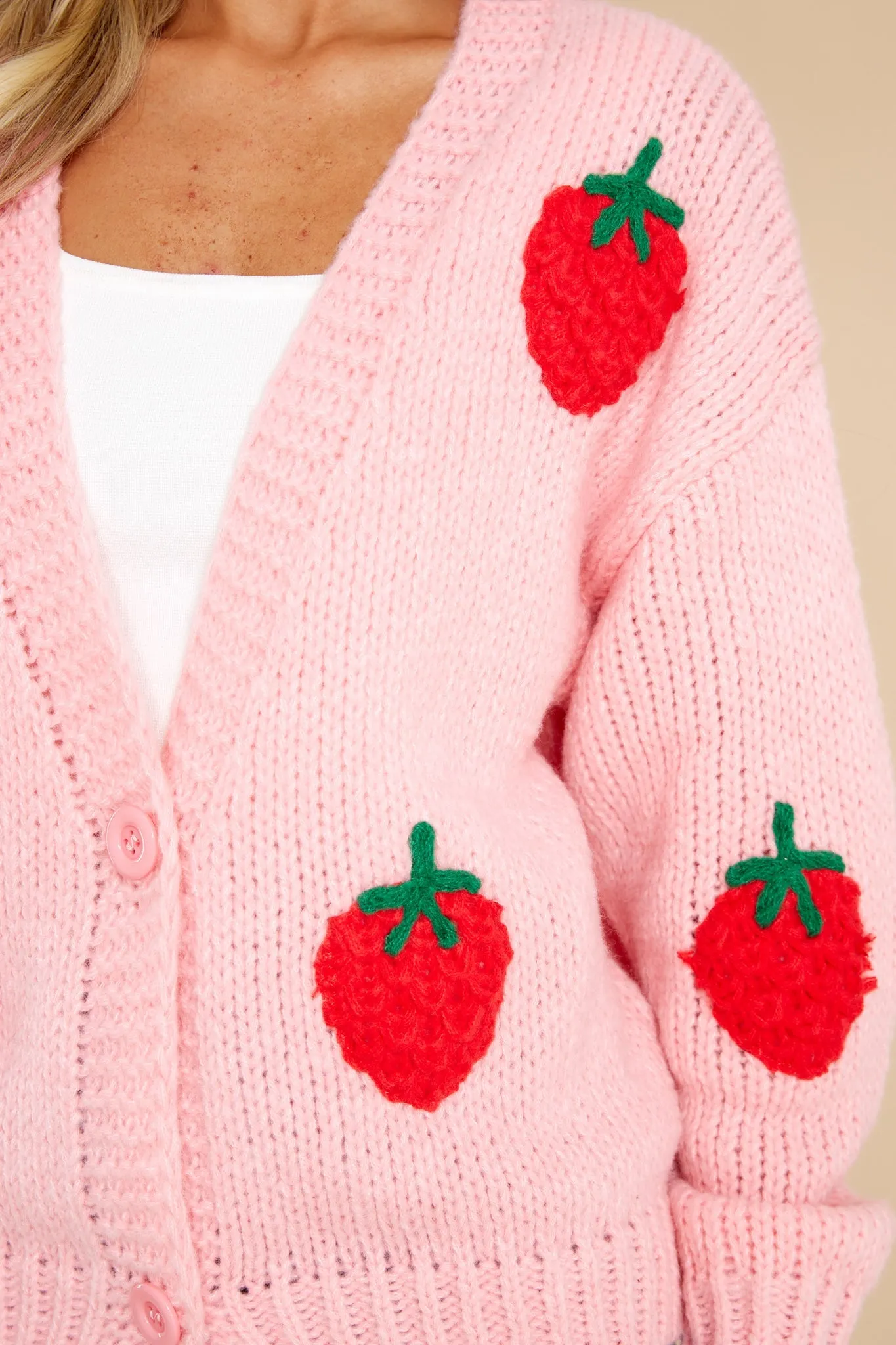 The Sweetest Reason Pink Cardigan