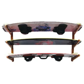 Triple Wakeboard or Snowboard Wall Rack