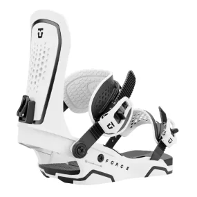 Union Men's Force Snowboard Bindings 2025 White