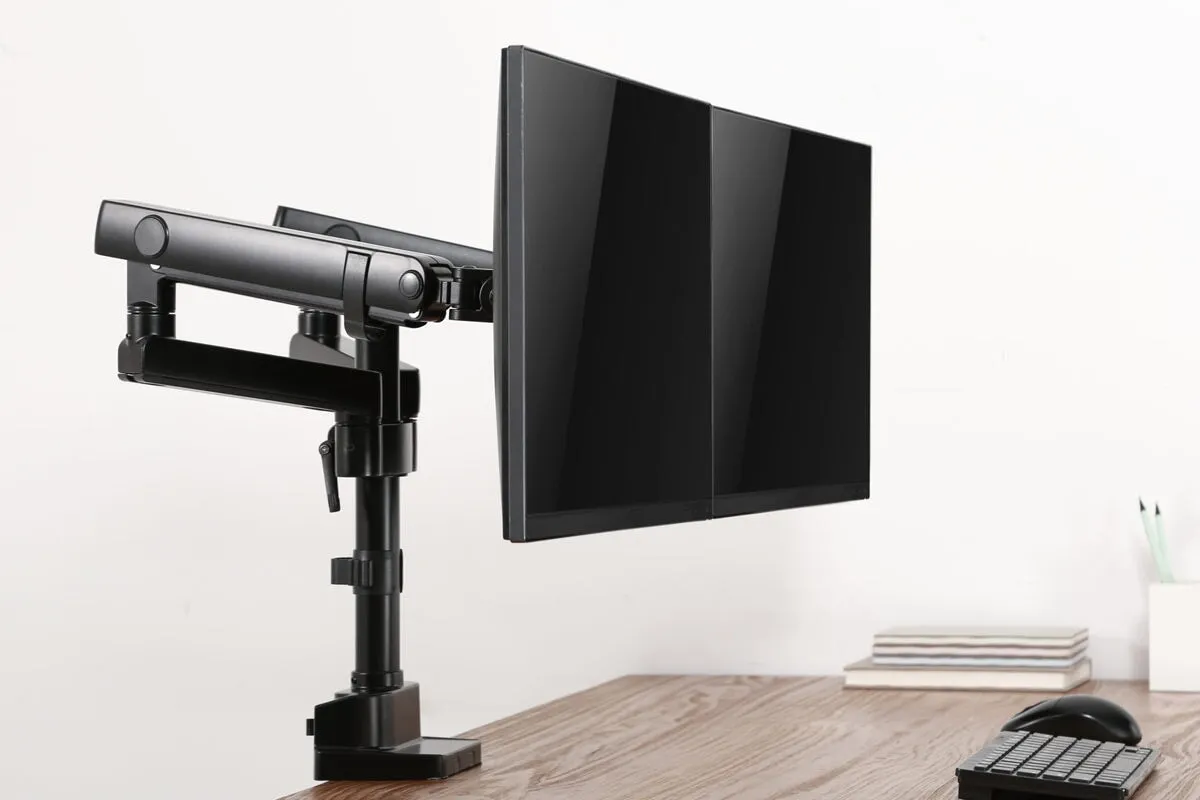 Uplifting Actiflex II Dual Dynamic Monitor Arm and Mount