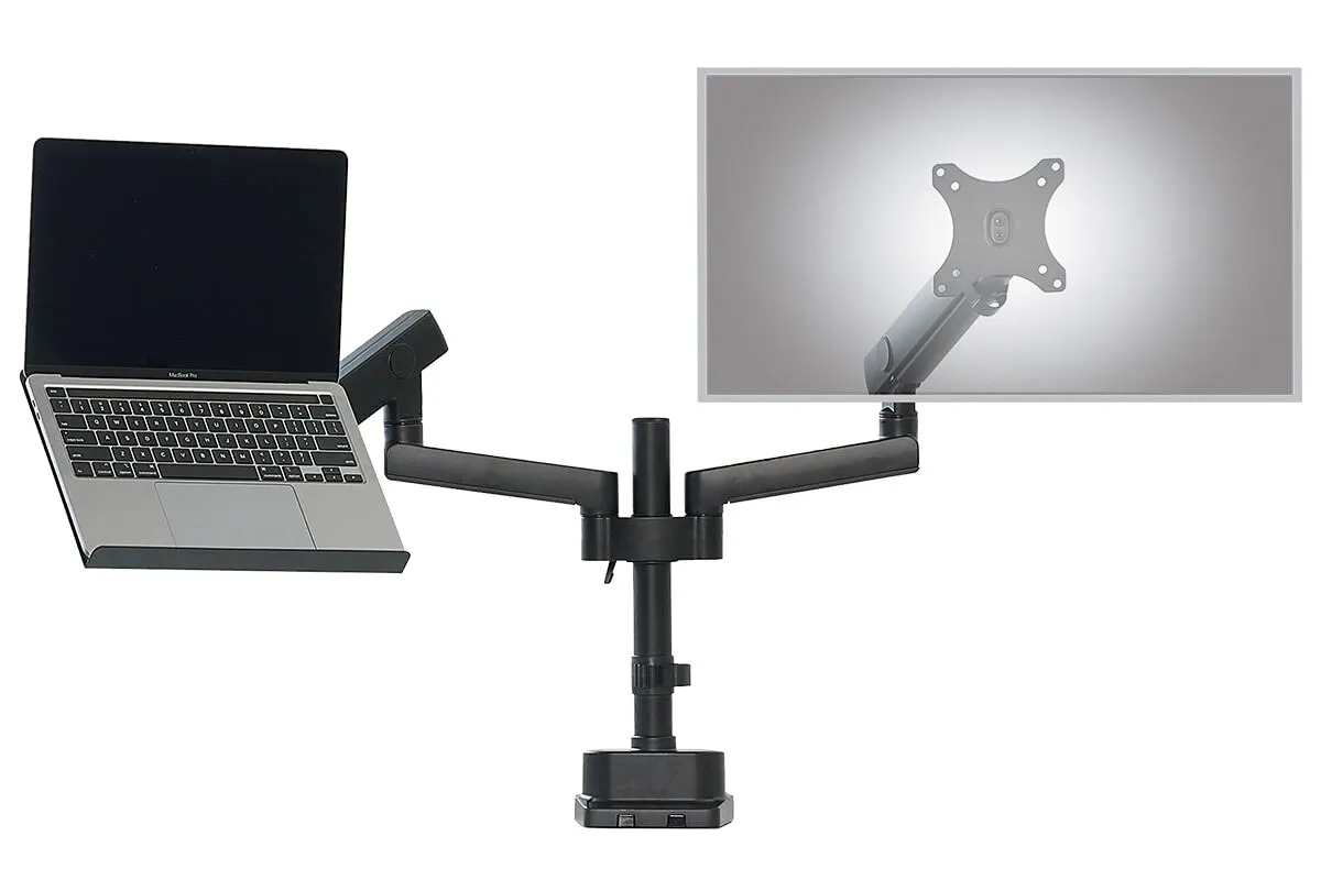 Uplifting Actiflex II Dual Dynamic Monitor Arm and Mount