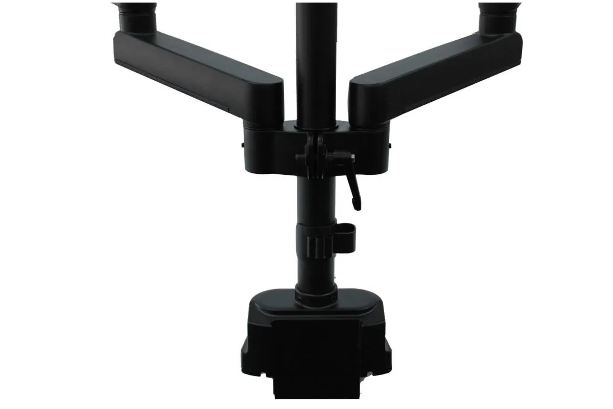 Uplifting Actiflex II Dual Static Monitor Arms and Mount