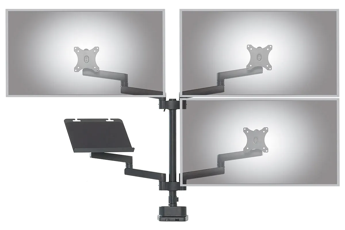 Uplifting Actiflex II Quad Static Monitor Arms