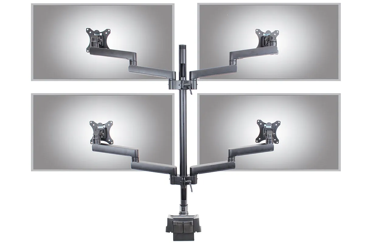 Uplifting Actiflex II Quad Static Monitor Arms