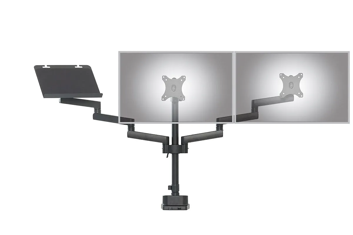 Uplifting Actiflex II Triple Static Monitor Arms