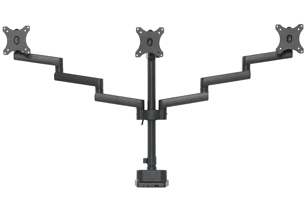 Uplifting Actiflex II Triple Static Monitor Arms