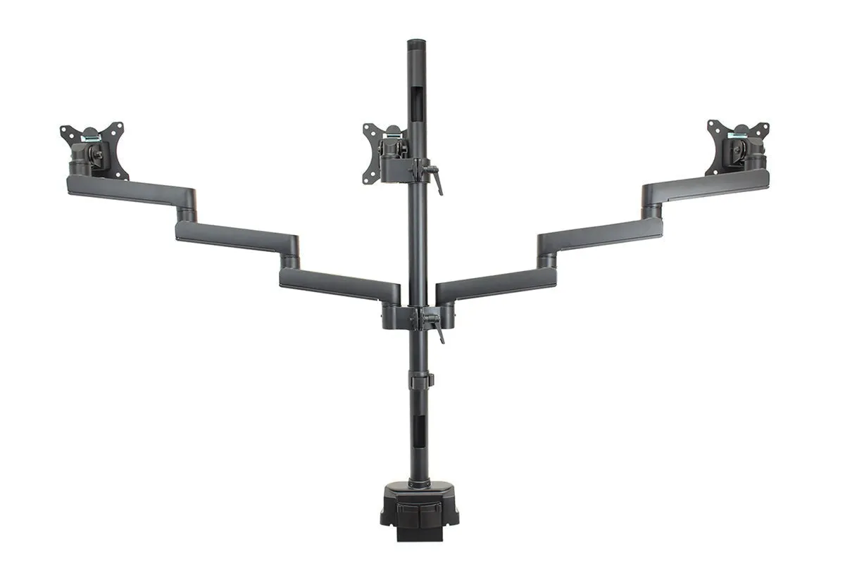 Uplifting Actiflex II Triple Static Monitor Arms