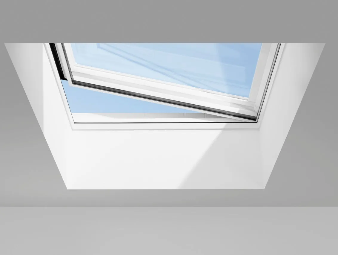 VELUX CVU 200060 1093 INTEGRA® SOLAR Curved Glass Rooflight Package 200 x 60 cm (Including CVU Double Glazed Base & ISU Curved Glass Top Cover)