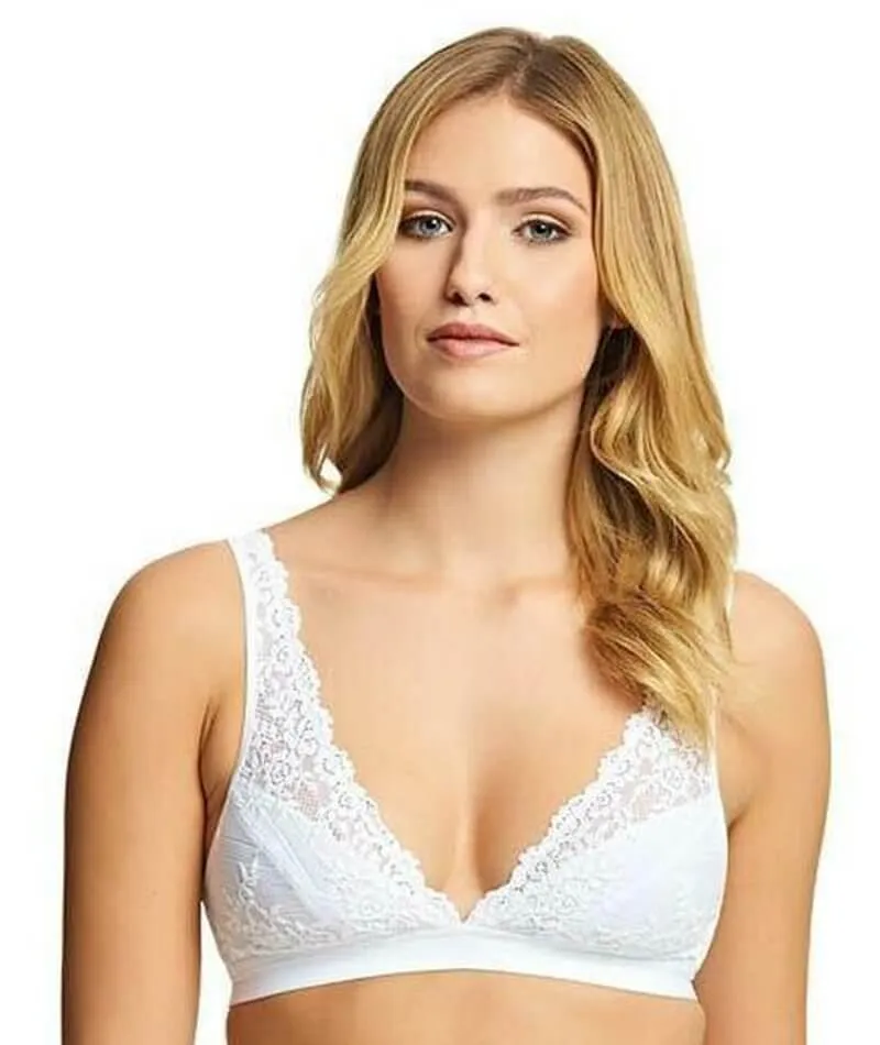 Wacoal Embrace Lace Soft Cup Wire-free Bra - Delicious White