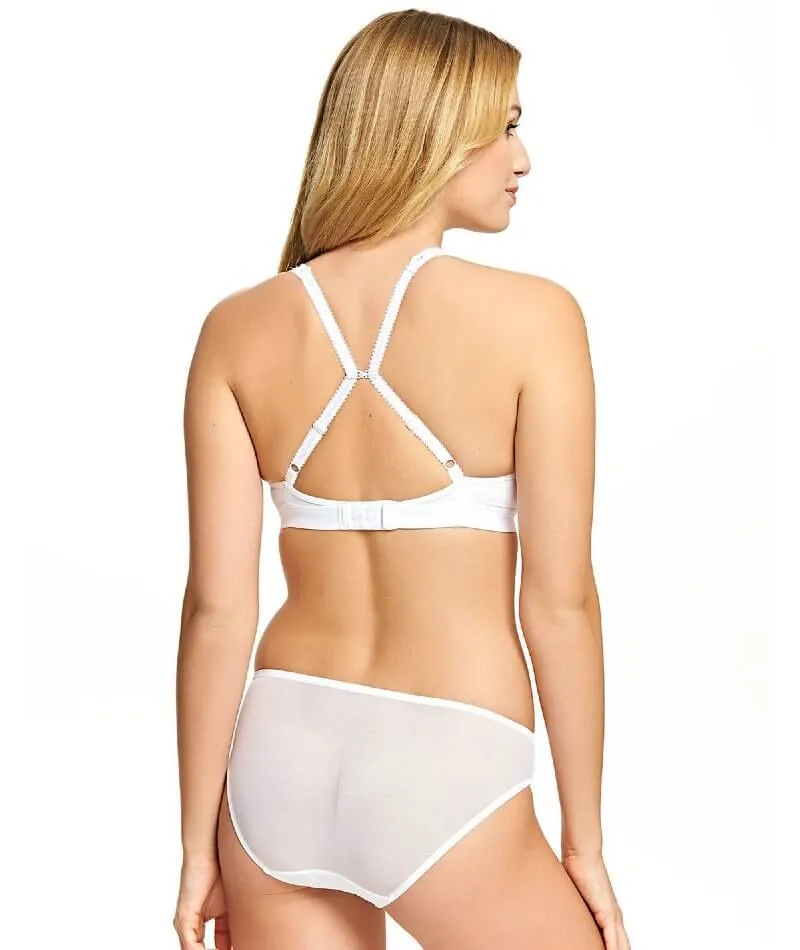 Wacoal Embrace Lace Soft Cup Wire-free Bra - Delicious White