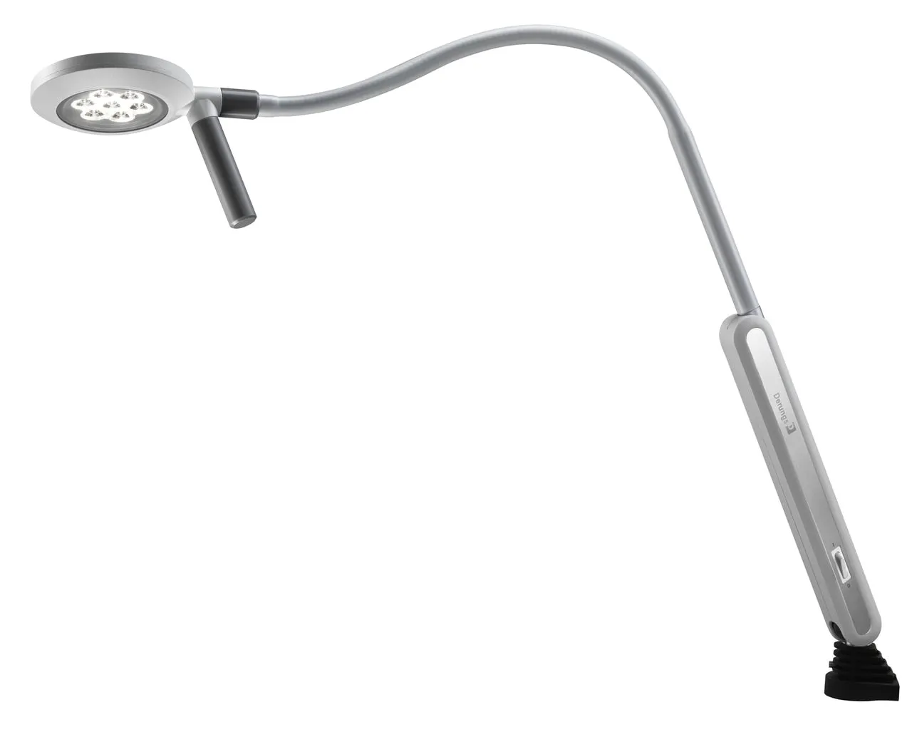 Waldmann D15757100, VISIANO 10-1 P S10 LED Examination Light, Medical Grade, Gooseneck Arm, 4400K, Table Clamp