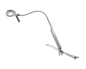 Waldmann D15757150, VISIANO 10-1 P S10 LED Examination Light, Medical Grade, Gooseneck Arm, 4400K, Rail Mount