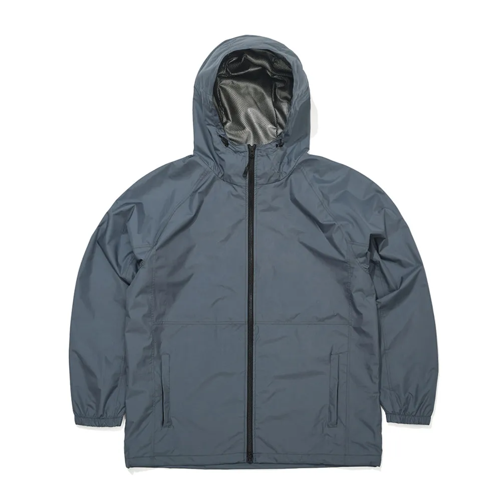 WARMTH LIGHT HOODED JACKET DEEP GRAY