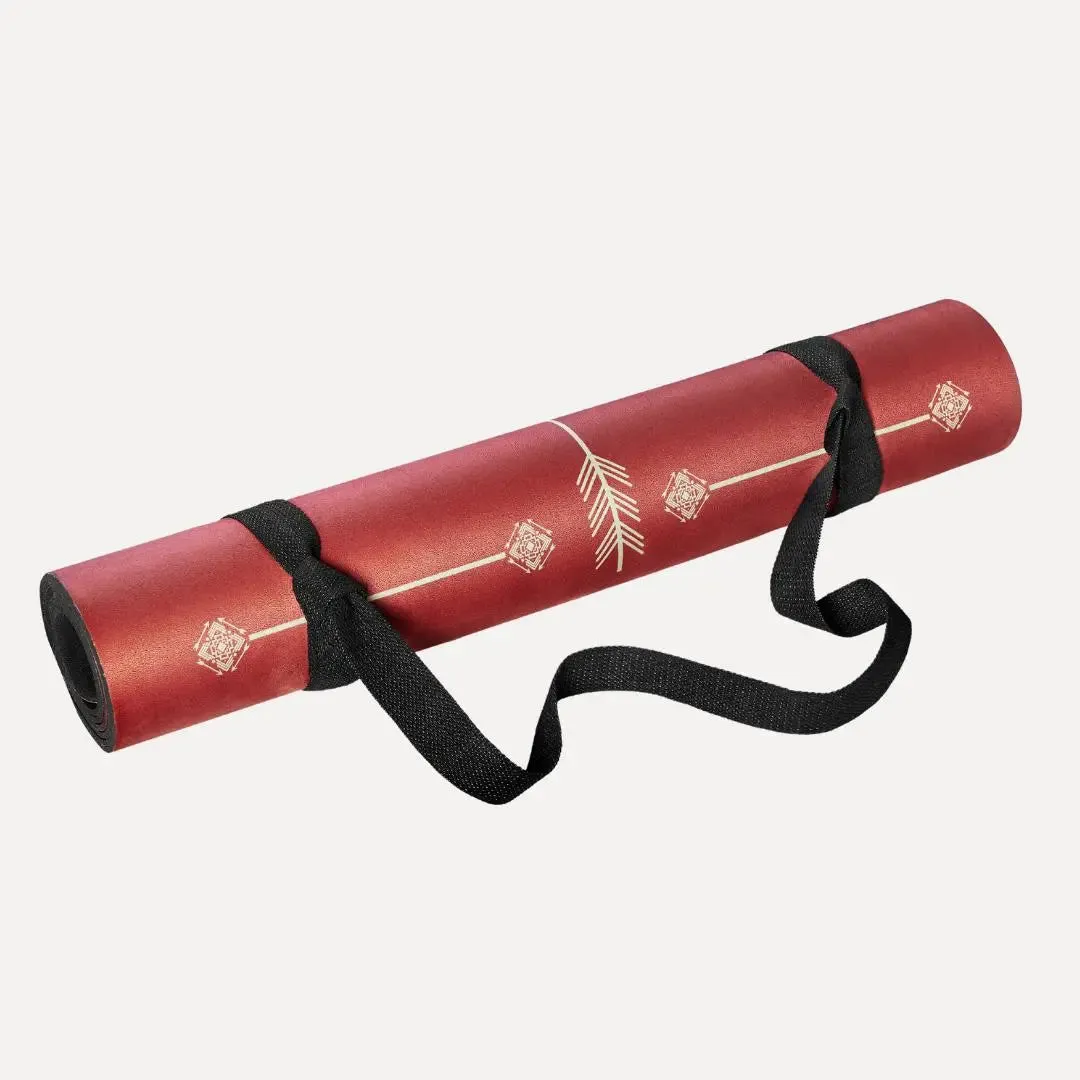 Warrior Red Velvet - Sustainable Yoga Mat