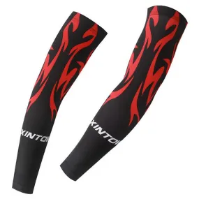 XINTOWN Red Fire Cycling Arm Warmers