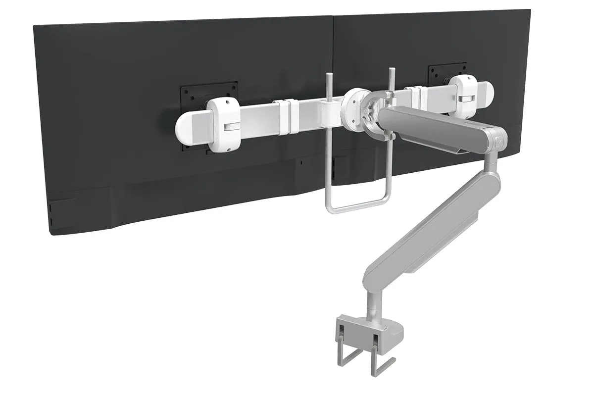 Zgo Dynamic Single Arm with Crossbar for Dual Monitor Arms