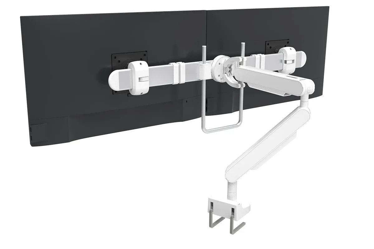 Zgo Dynamic Single Arm with Crossbar for Dual Monitor Arms